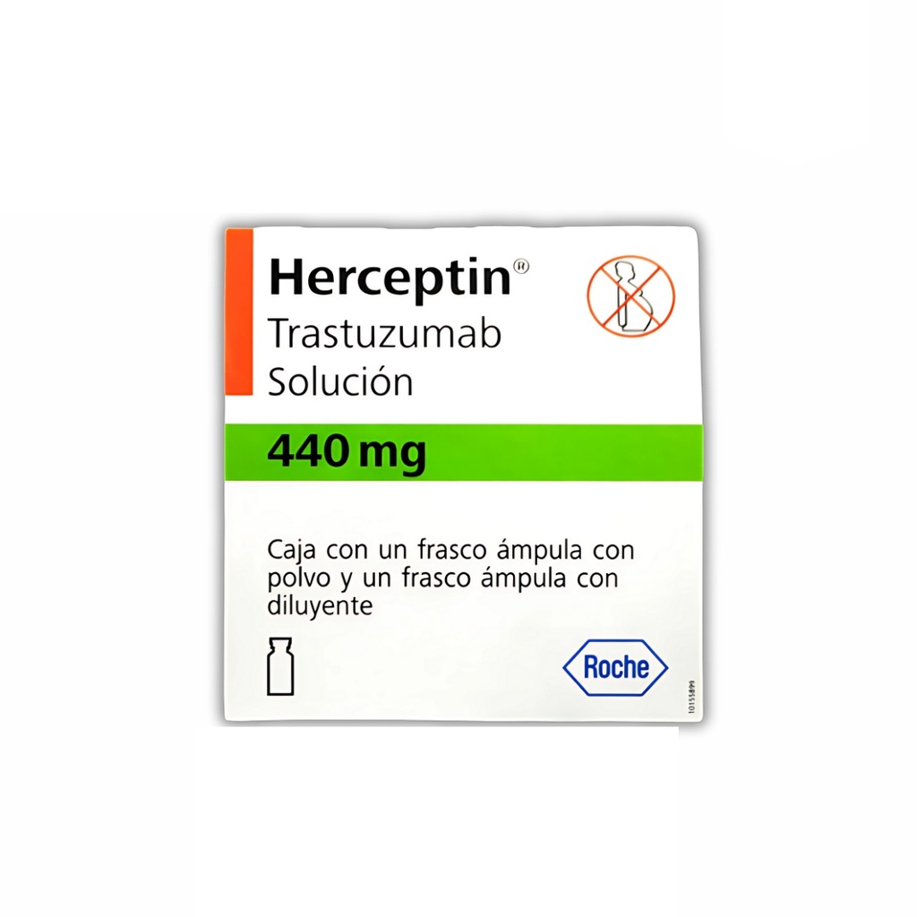 HERCEPTIN SOL INY 440 MG/20 ML C/1 FCO AMPULA TRASTUZUMAB LAB ROCHE