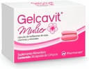 GELCAVIT MULIER 1.54 G C/30 CAP SUPLEMENTO ALIMENTICIO ISOFLAVONAS DE SOYA VITAMINAS Y MINERALES LAB PHARMACAPS