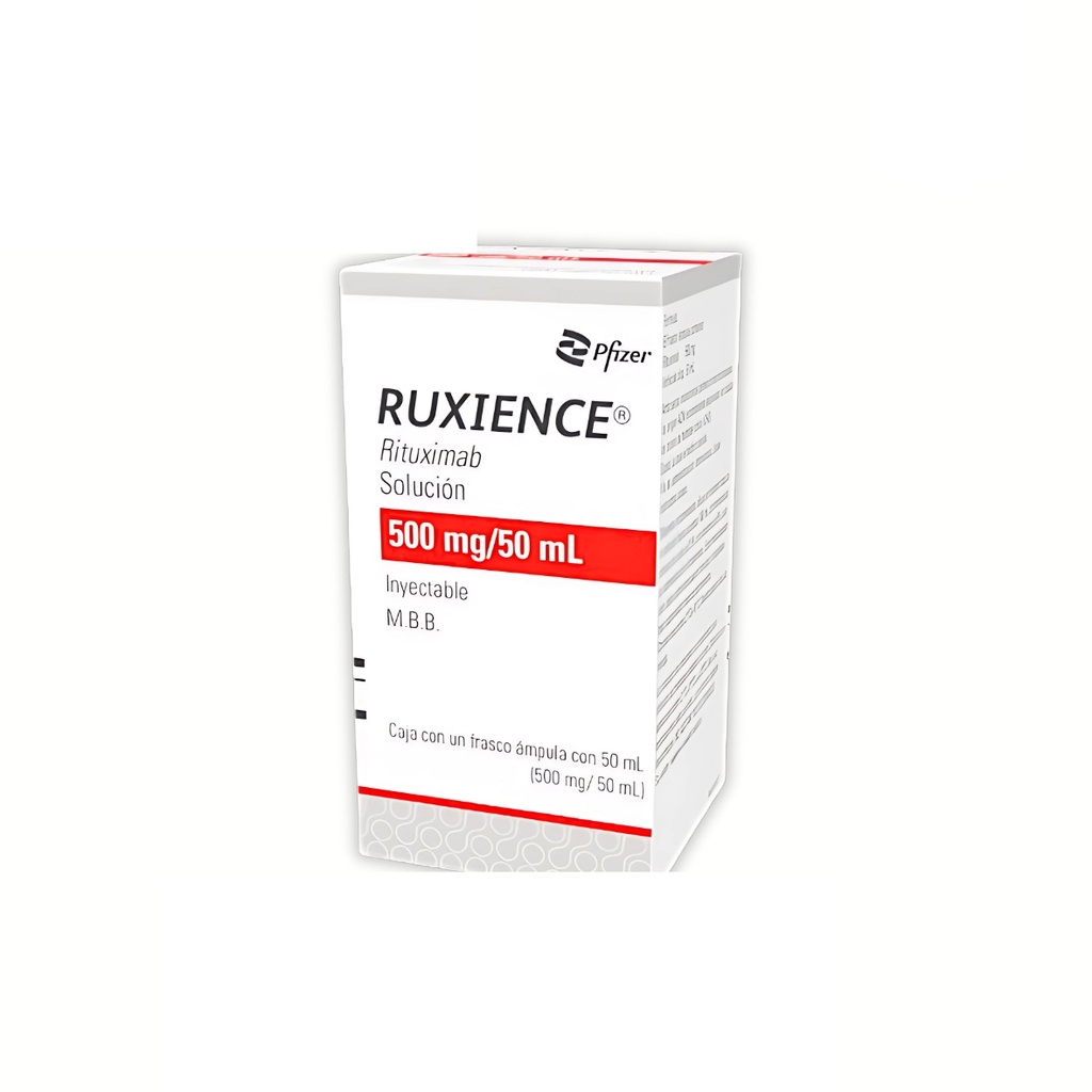 RUXIENCE SOL INY 500 MG/50 ML RITUXIMAB LAB PFIZER (RF)