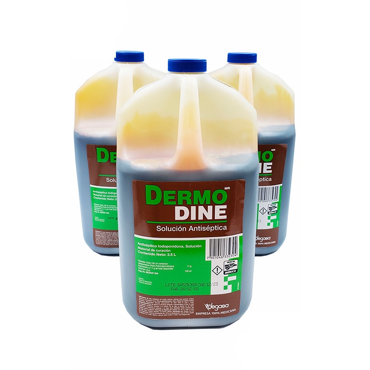 ISODINE 3.5 L IODOPOVIDONA AL 11% SOLUCION ANTISEPTICA DERMODINE DEGASA 0323000