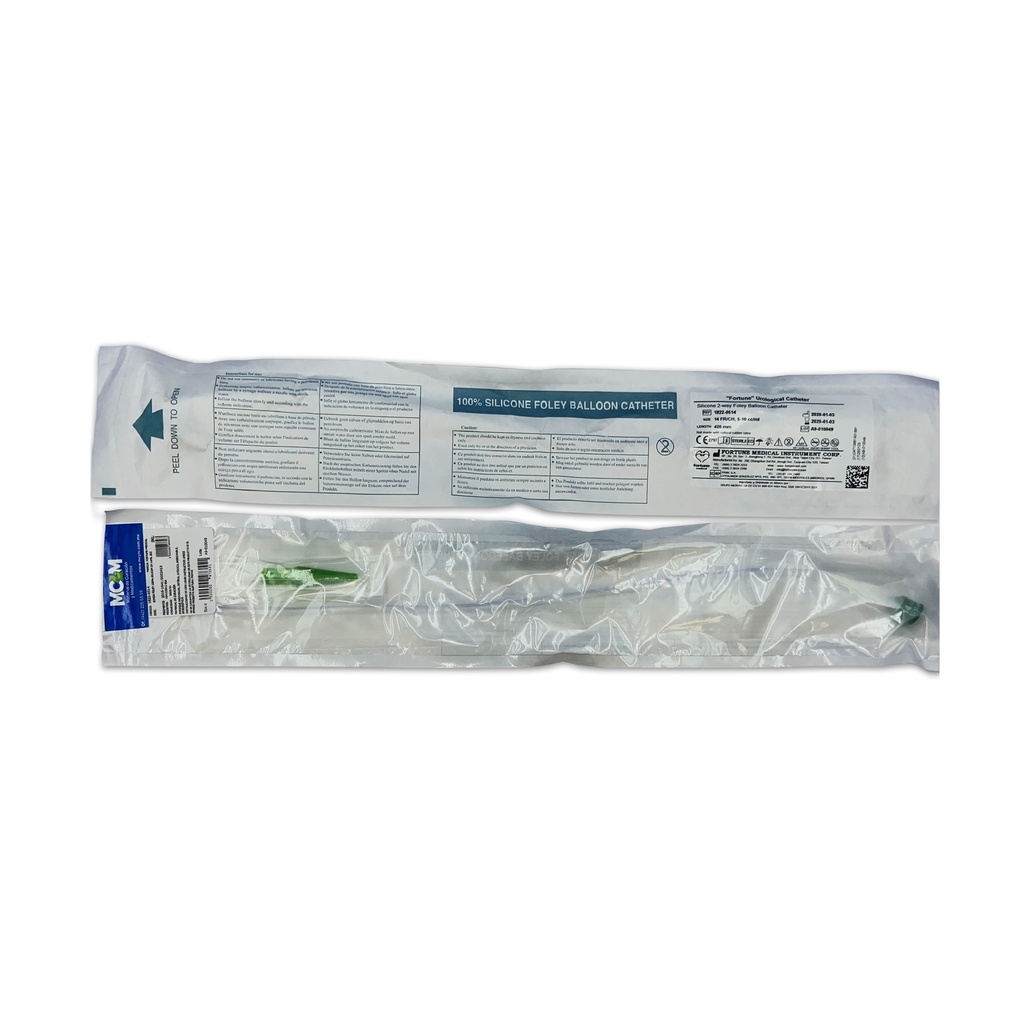 [743] SONDA FOLEY SILICON 14 FR 2 VIAS 5 CC FORTUNE MEDICAL