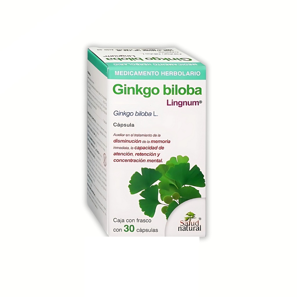 GINKGO BILOBA 40 MG C/30 CAP LAB SALUD NATURAL
