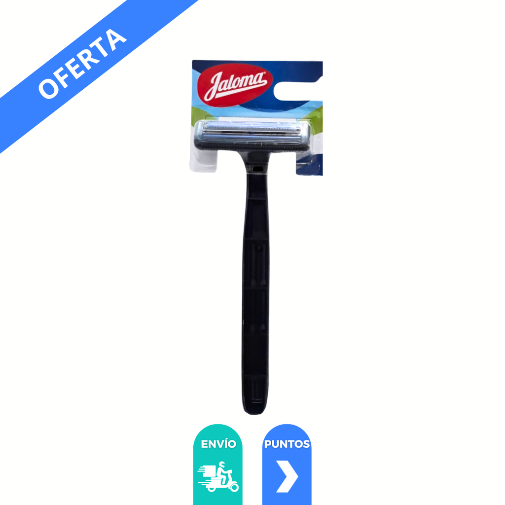 RASTRILLO DESECHABLE 2 NAVAJAS JALOMA