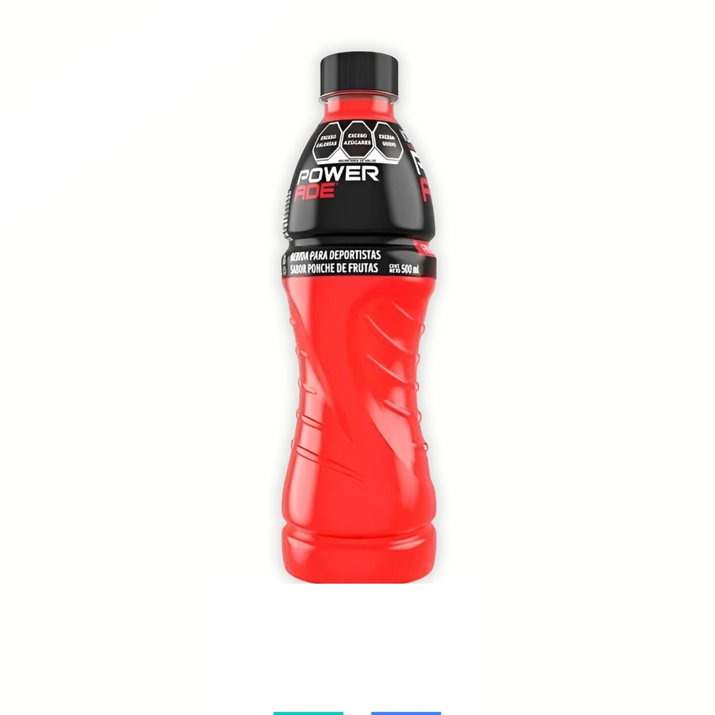 POWERADE SABOR PONCHE DE FRUTAS 500 ML