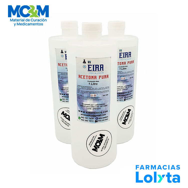 ACETONA PURA 1 L EIRA
