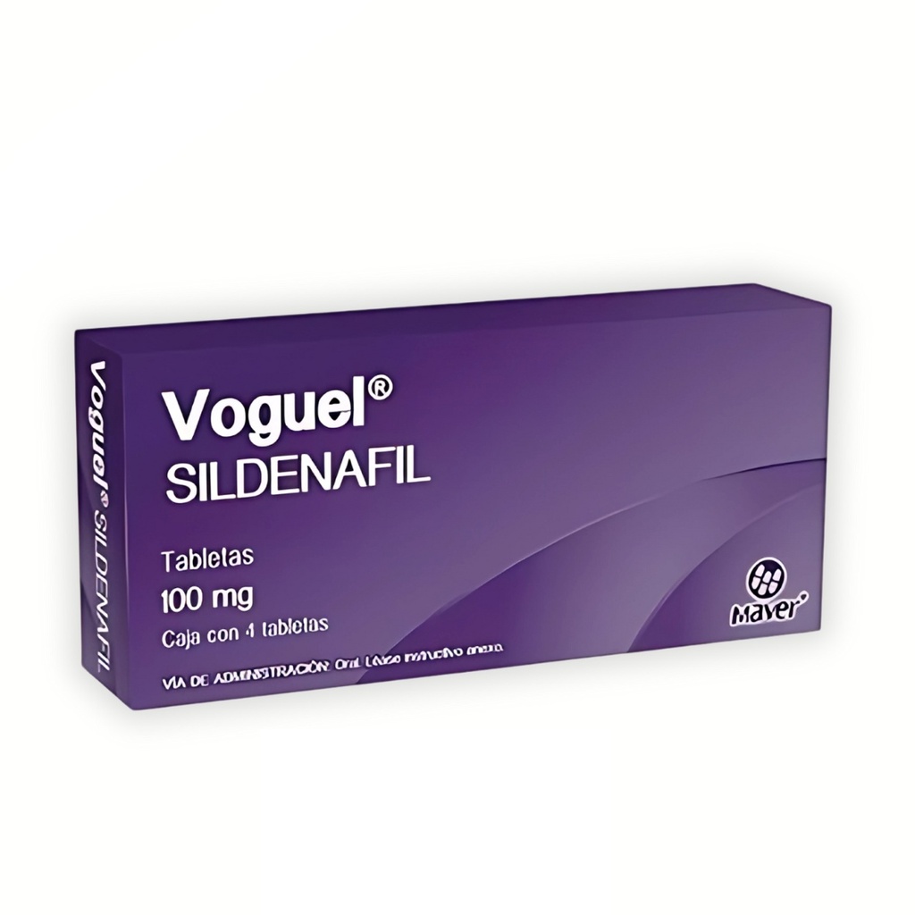 [3936] SILDENAFIL 100 MG C/4 TAB VOGUEL LAB MAVER