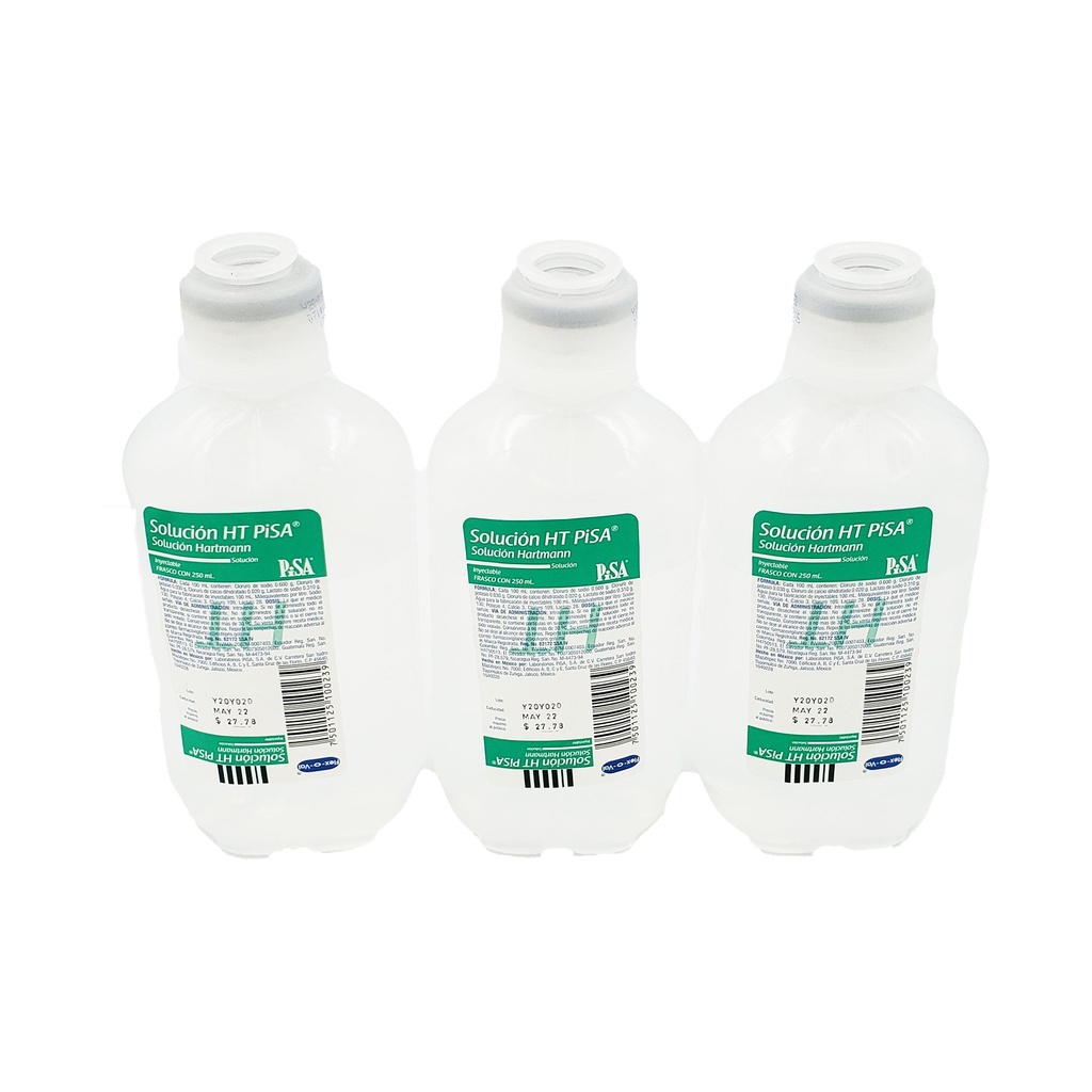 HARTMANN SOL INY 250 ML SOLUCION HT LAB PISA