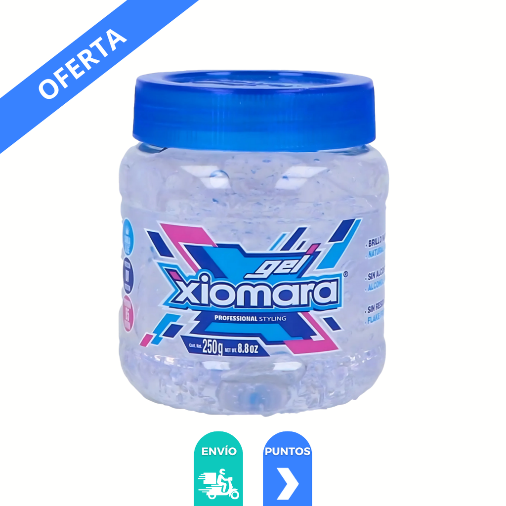 [3986] GEL PARA CABELLO 250 G XIOMARA PROFESSIONAL STYLING ZELL