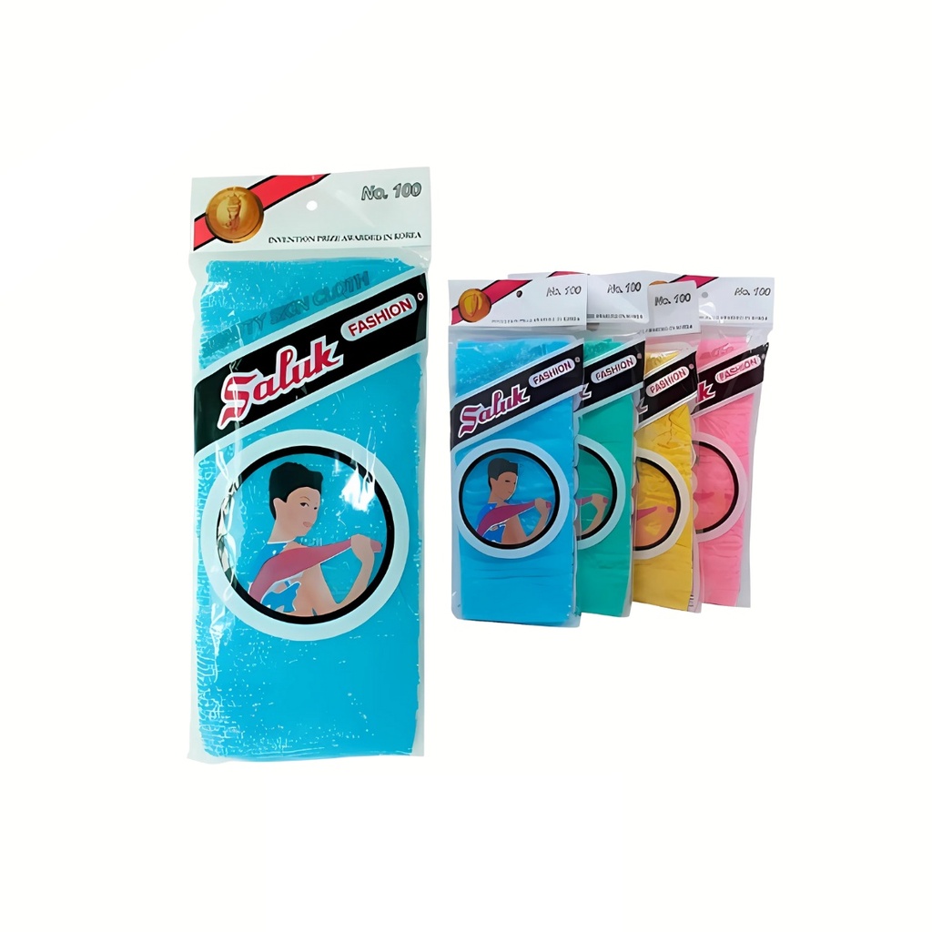 ESTROPAJO PARA BAÑO COLORES VARIADOS SALUK