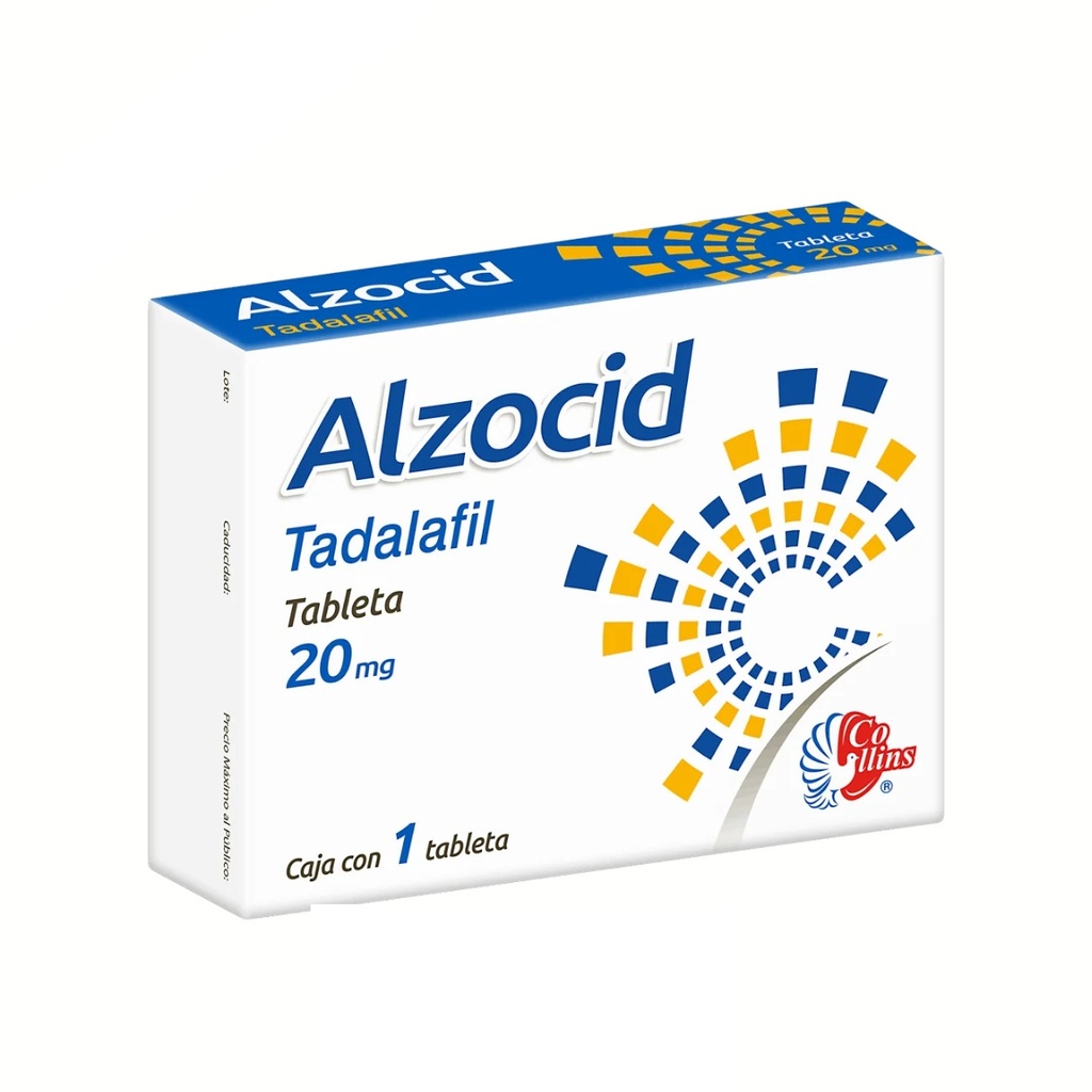 [4020] TADALAFIL 20 MG C/4 TAB ALZOCID LAB COLLINS