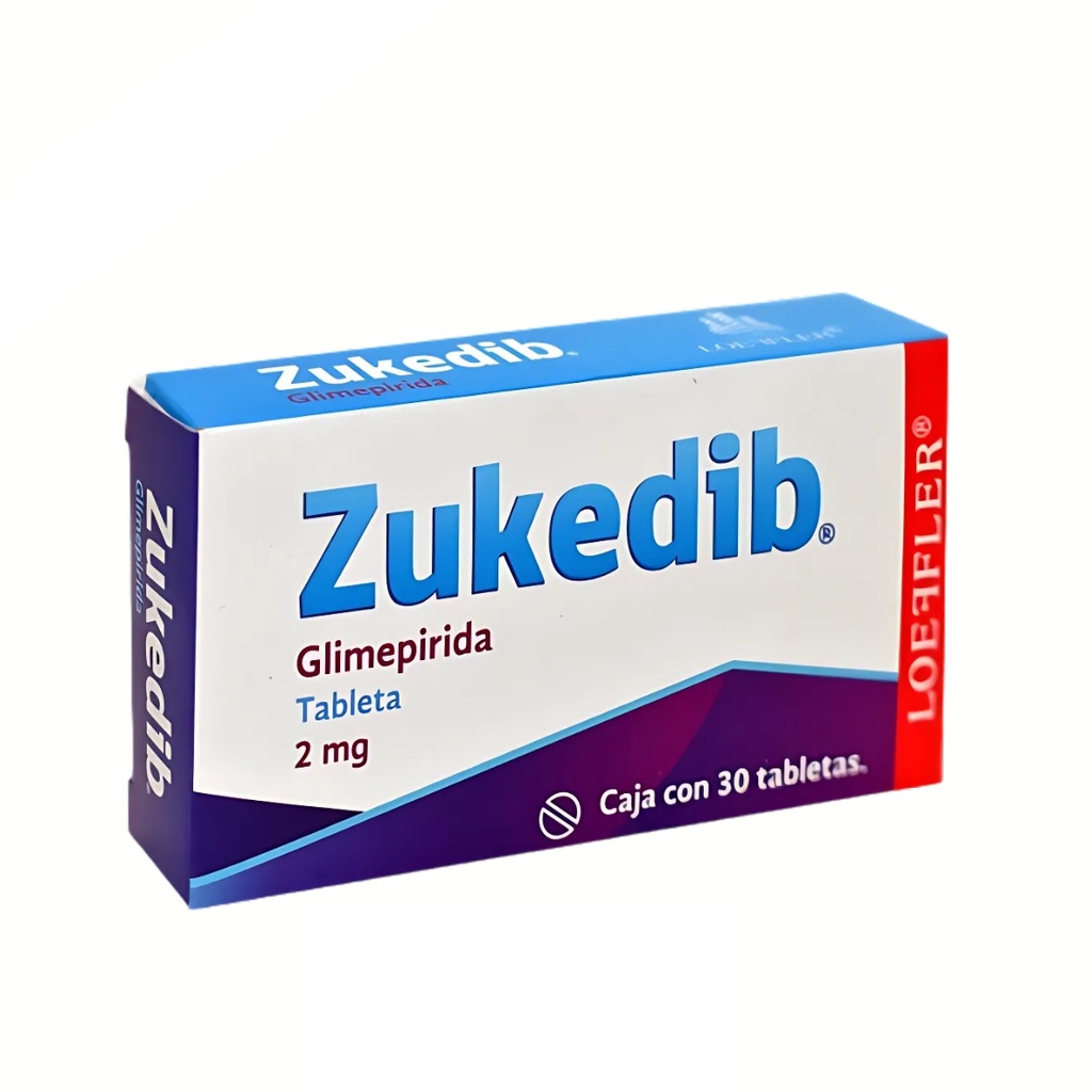GLIMEPIRIDA 2 MG C/30 TAB ZUKEDIB LAB LOEFFLER