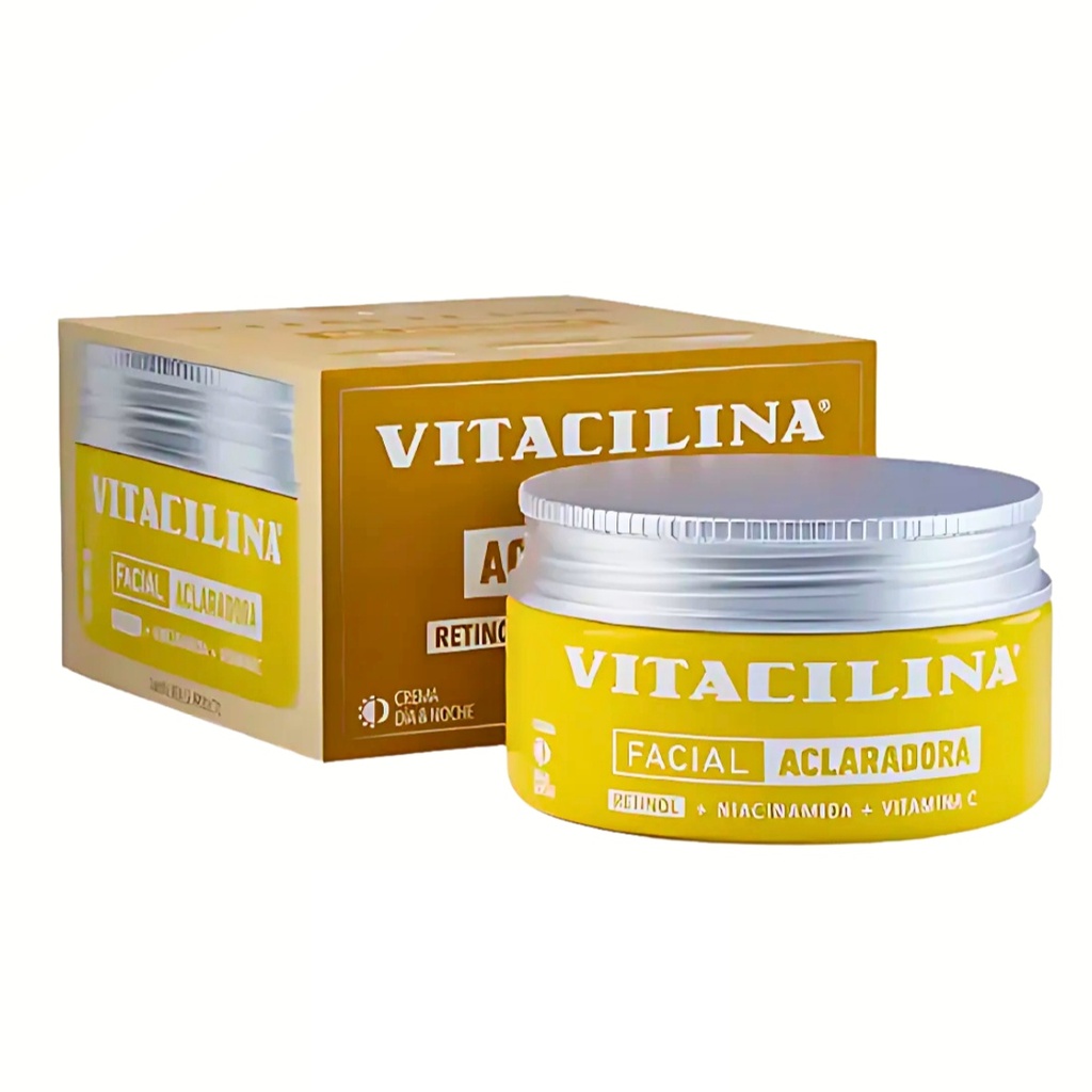 [2072] VITACILINA FACIAL ACLARADORA C/100 G RETINOL NIACINAMIDA VITAMINA C LAB KSK