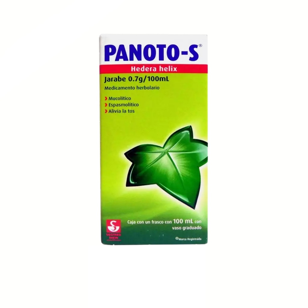 PANOTO-S JARABE 0.7 G/100 ML FCO C/100 ML HEDERA HELIX LAB SIEGFRIED  RHEIN