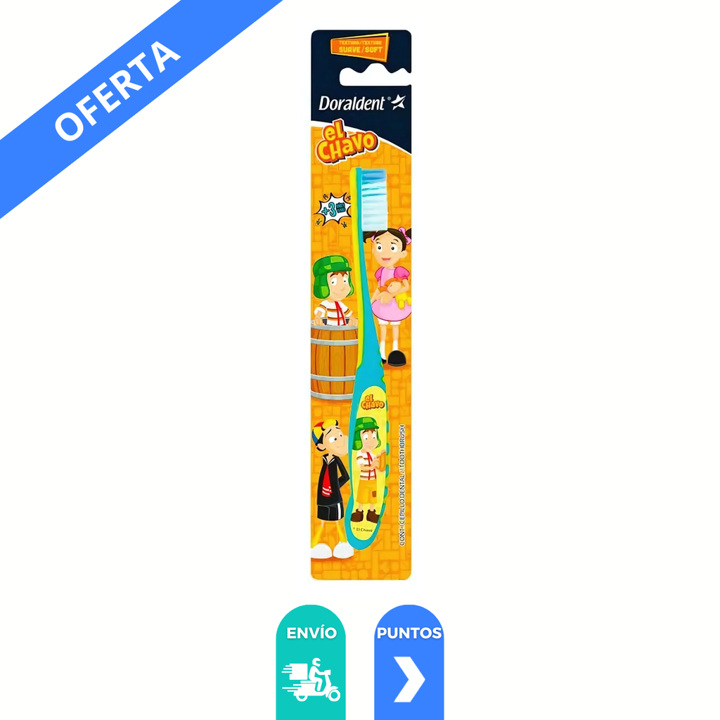CEPILLO DENTAL INFANTIL EL CHAVO DORALDENT BODYCARE