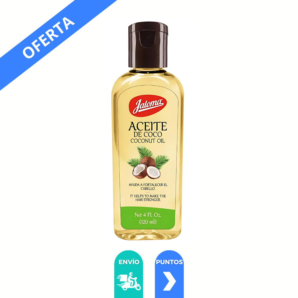 [2019] ACEITE DE COCO C/120 ML LAB JALOMA
