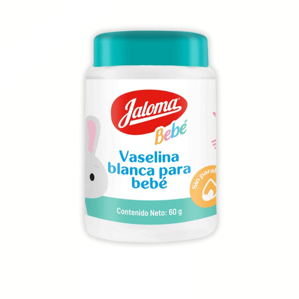[2324] VASELINA BLANCA PARA BEBE C/60 G JALOMA