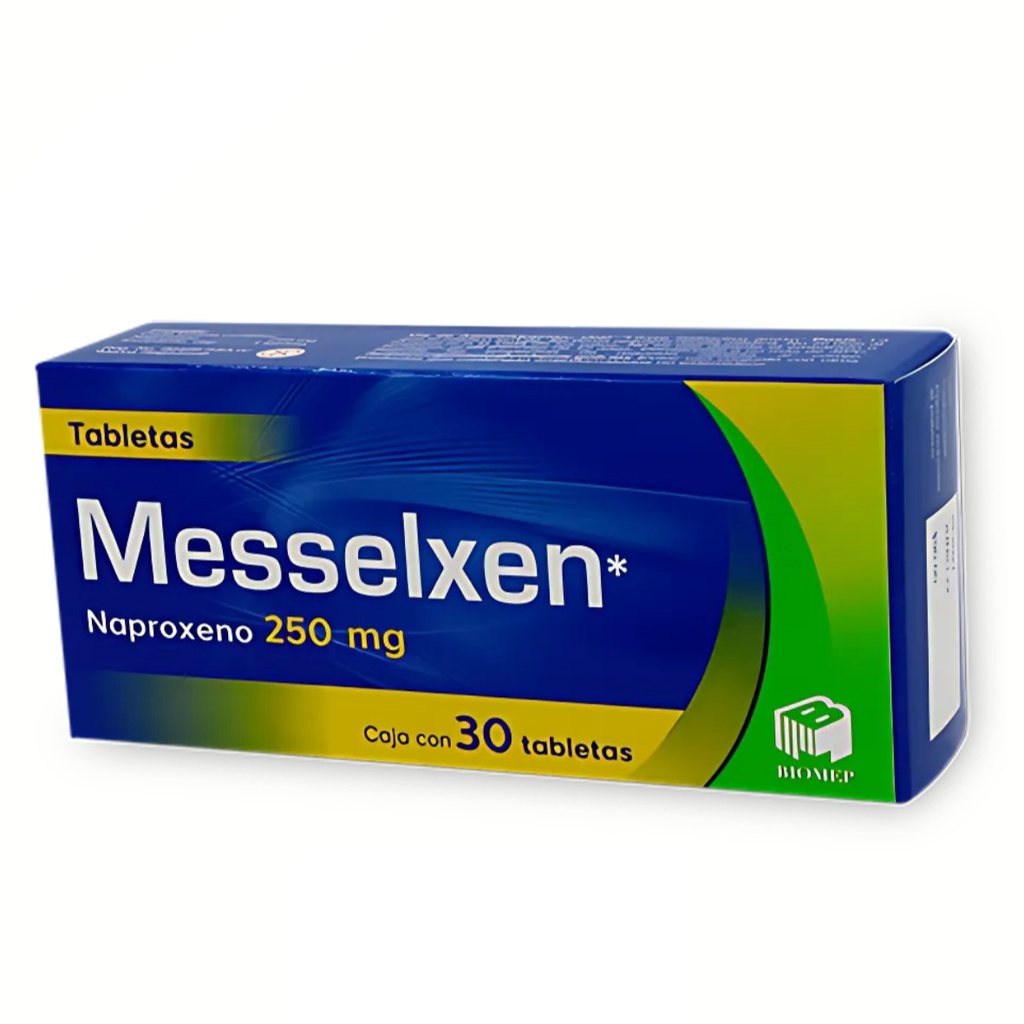 NAPROXENO 250 MG C/30 TAB MESSELXEN LAB BIOMEP