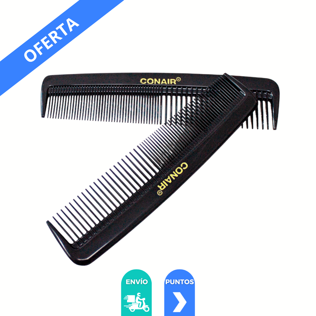 PEINE DE BOLSILLO C/2 PZAS CONAIR