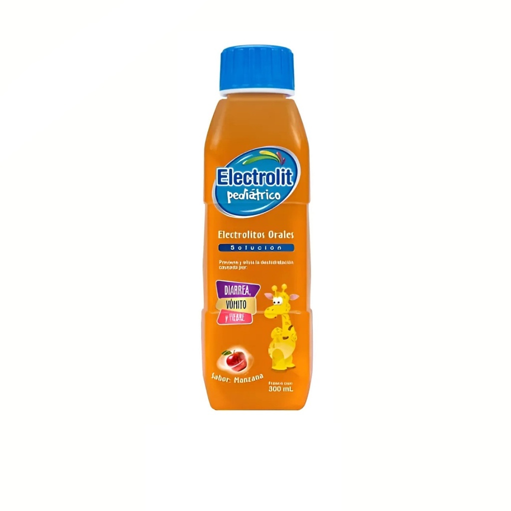 ELECTROLIT PEDIATRICO SUERO ORAL 300 ML MANZANA LAB PISA