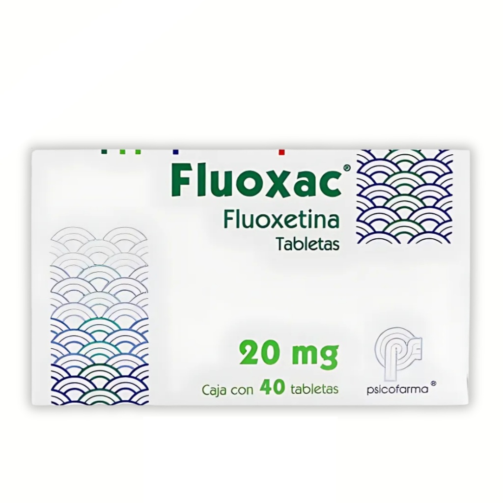 FLUOXAC 20 MG C/40 TAB FLUOXETINA LAB PSICOFARMA