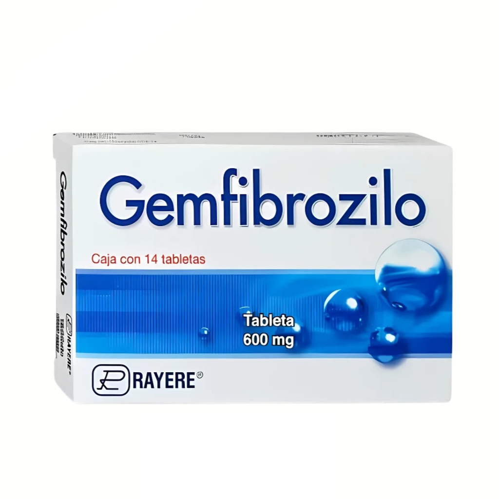 GEMFIBROZILO 600 MG C/14 TAB LAB RAYERE