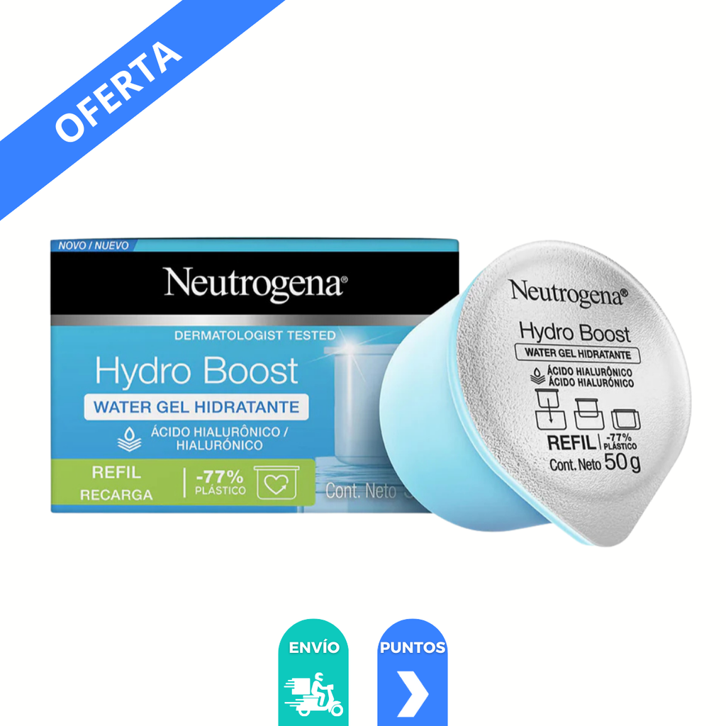 HYDRO BOOST GEL HIDRATANTE REFIL 50 G ACIDO HIALURONICO NEUTROGENA