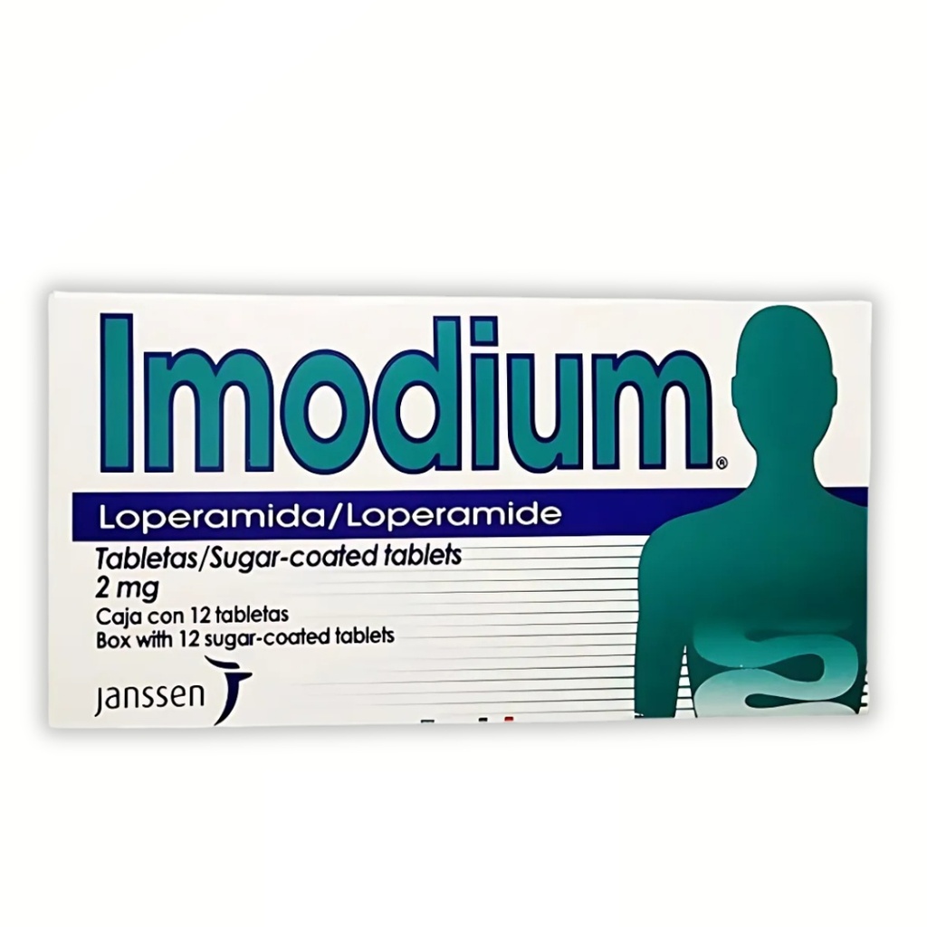 IMODIUM 2 MG C/12 TAB LOPERAMIDA LAB JANSSEN-CILAG