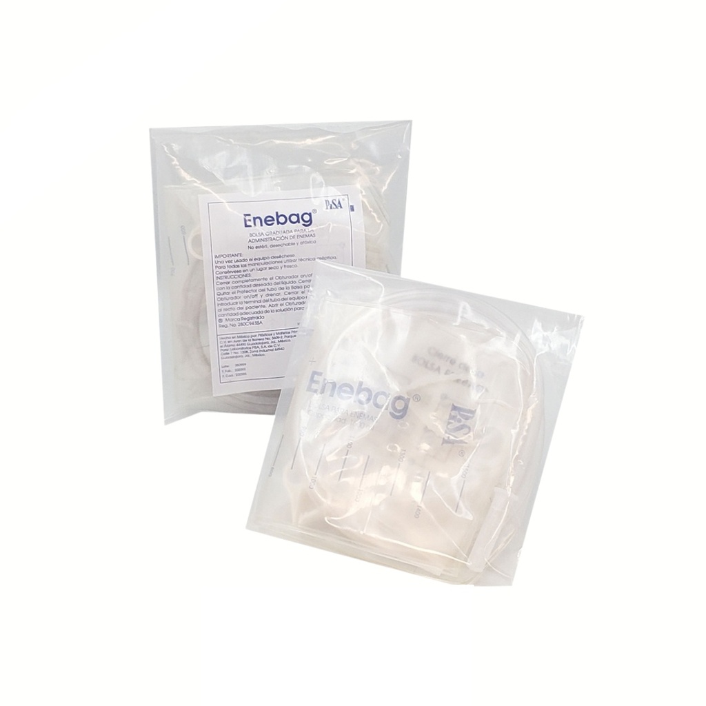 ENEBAG 1500 ML BOLSA PARA ENEMAS LAB PISA