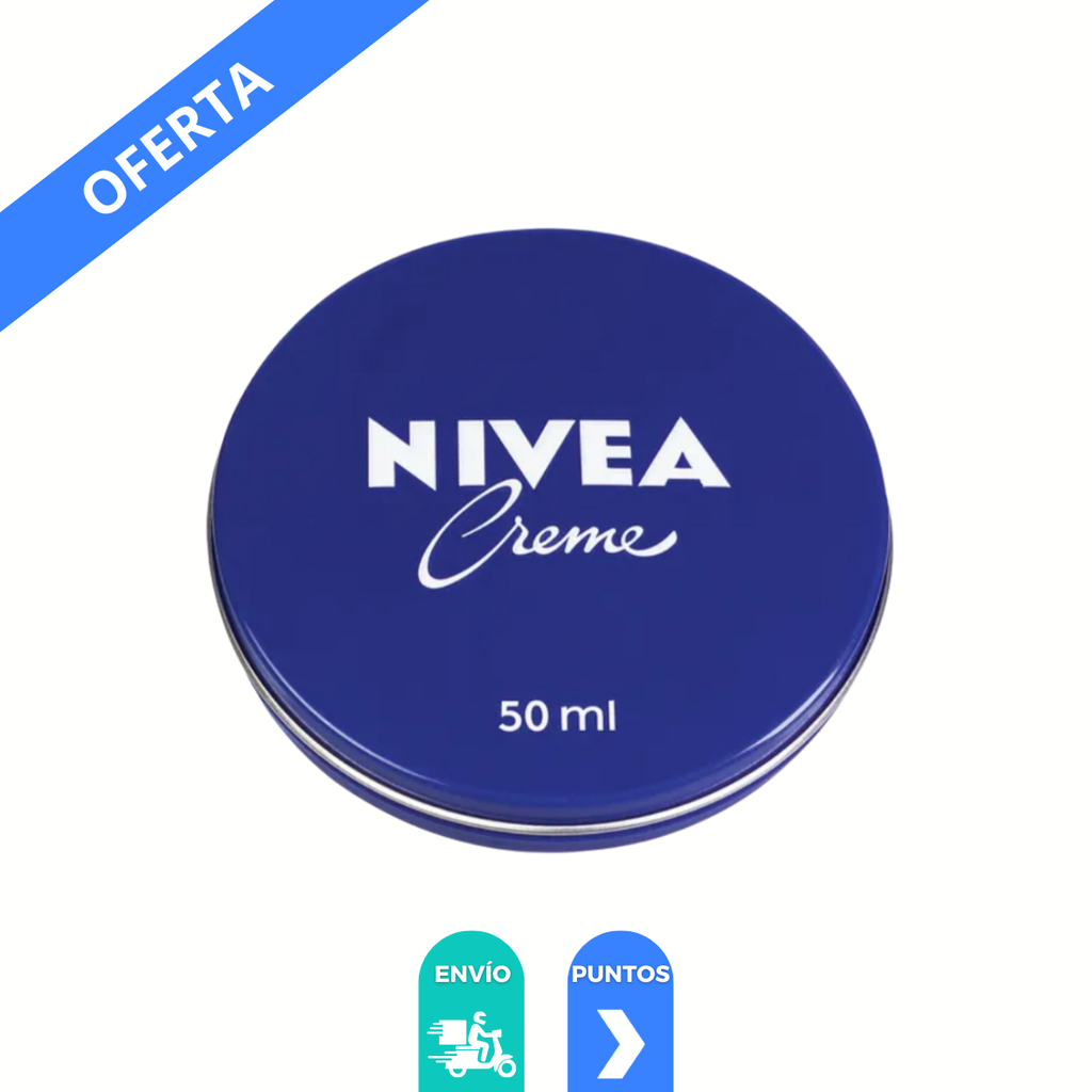 CREMA NIVEA 50 ML LATA MEDIANA BDF