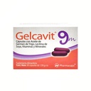 GELCAVIT 9M 1.59 G C/30 CAP SUPLEMENTO ALIMENTICIO ACEITE DE GERMEN DE TRIGO LECITINA DE SOYA VITAMINAS Y MINERALES LAB PHARMACAPS
