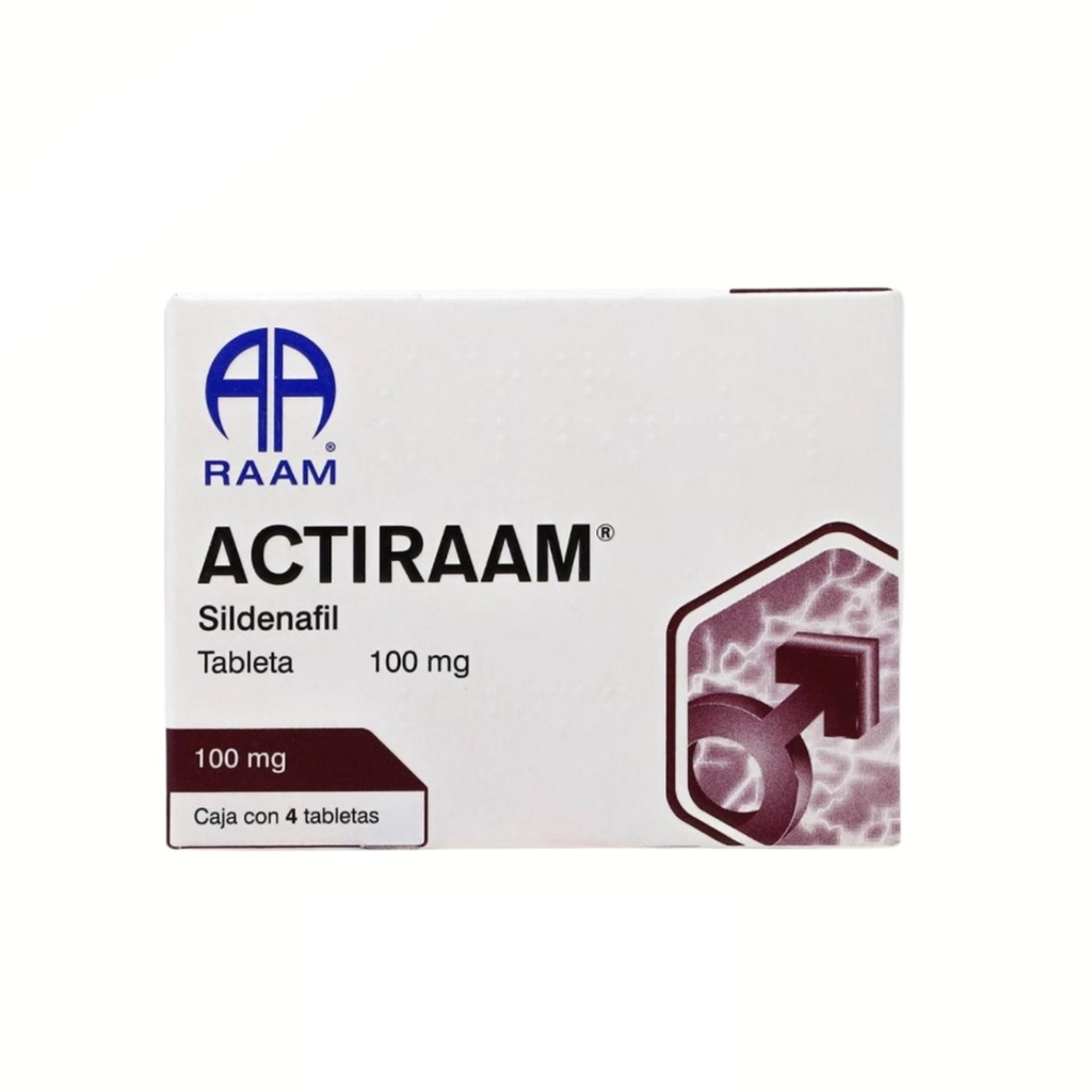 [4062] SILDENAFIL 100 MG C/10 TAB ACTIRAAM LAB RAAM