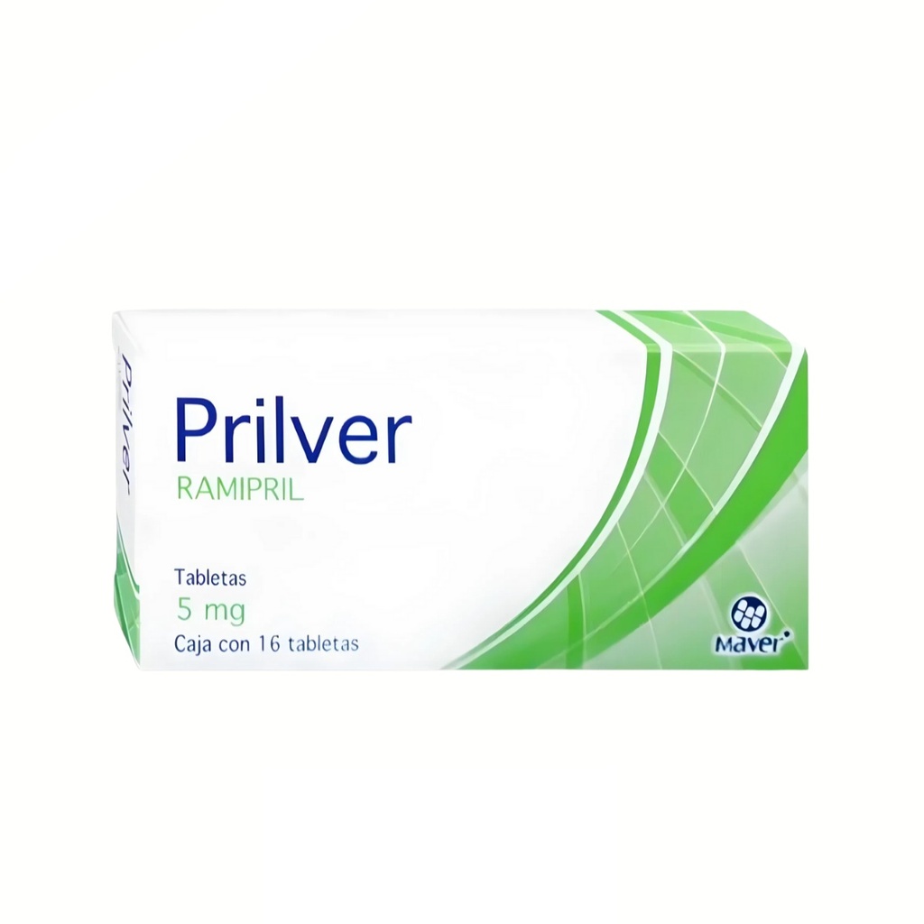 RAMIPRIL 5 MG C/16 TAB PRILVER LAB MAVER