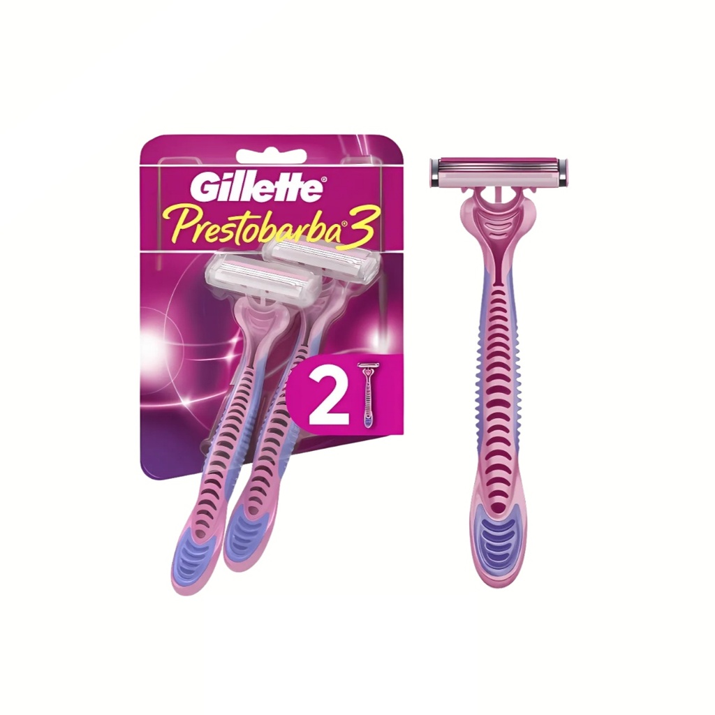 RASTRILLO GILLETTE PRESTOBARBA3 WOMEN C/1 PAR P&G