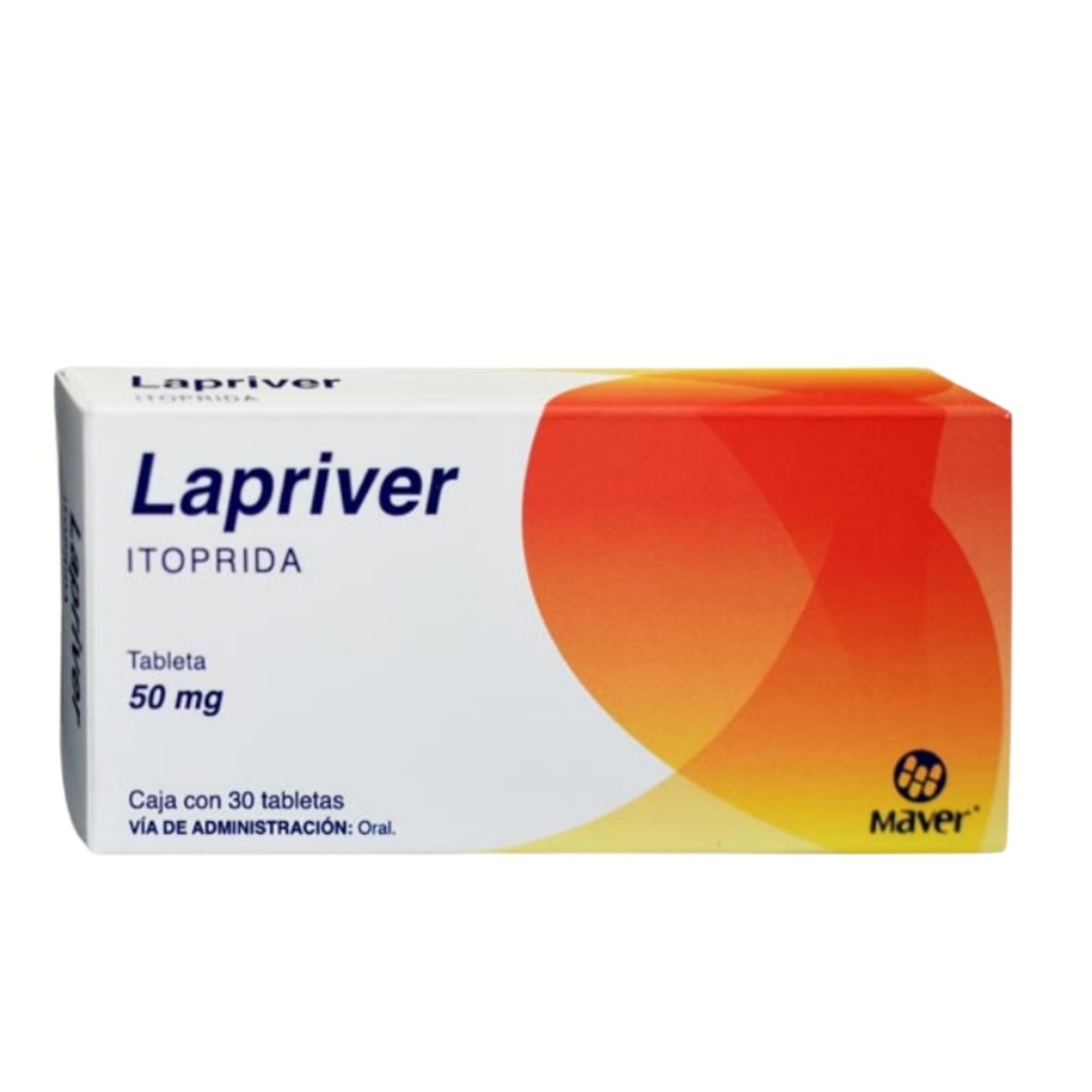 ITOPRIDA 50 MG C/30 TAB LAPRIVER LAB MAVER