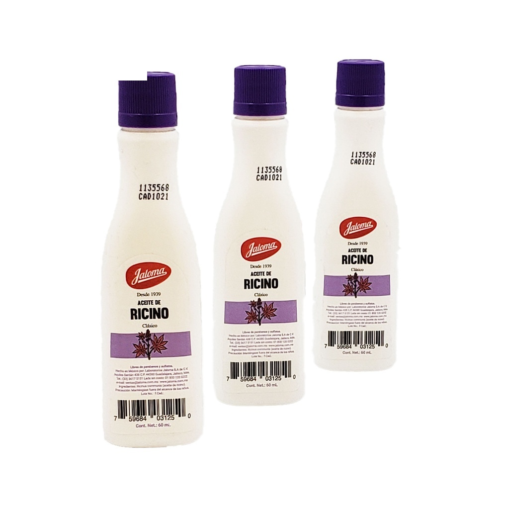 ACEITE DE RICINO 60 ML LAB JALOMA