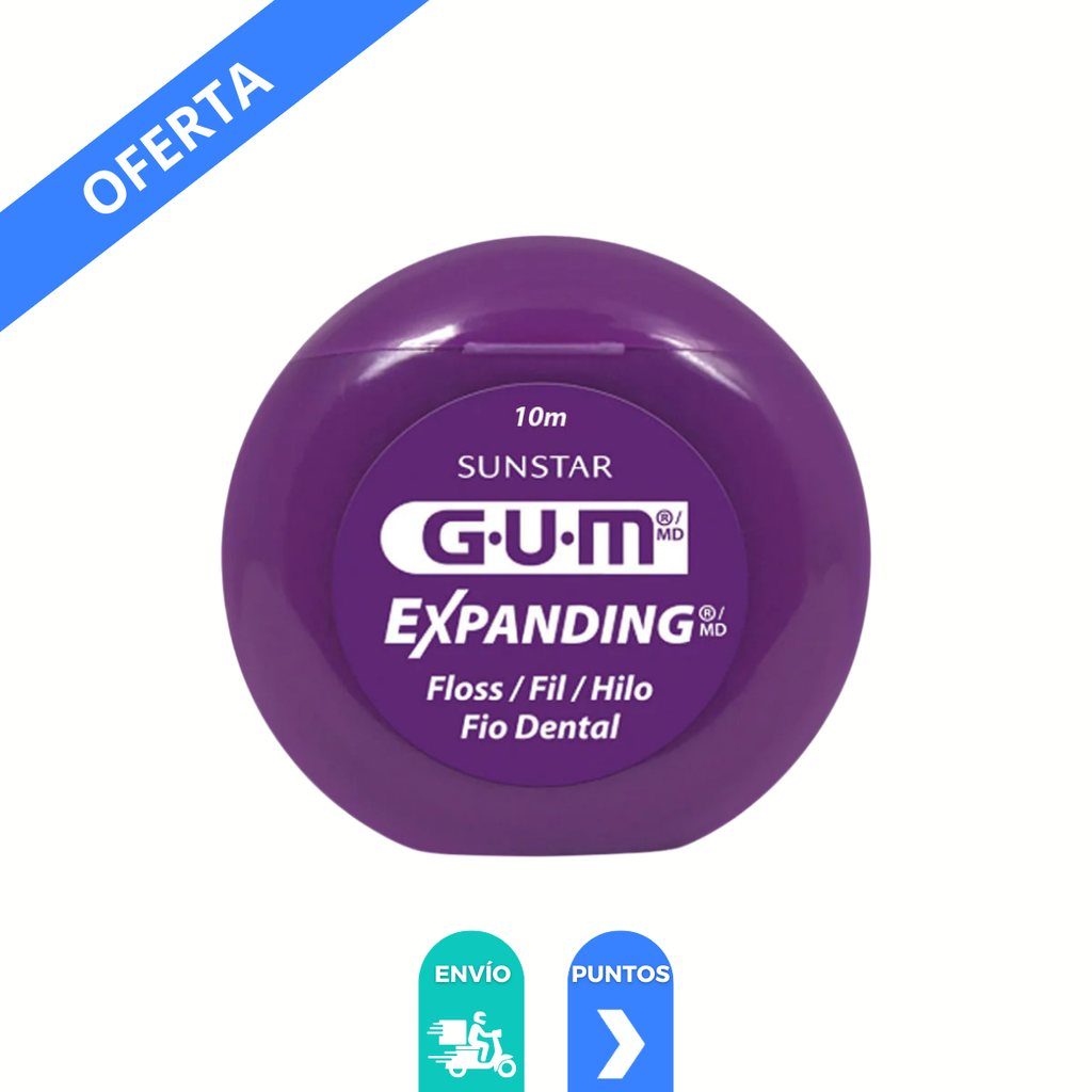 HILO DENTAL 10.9 M EXPANDING FLOSS GUM SUNSTAR