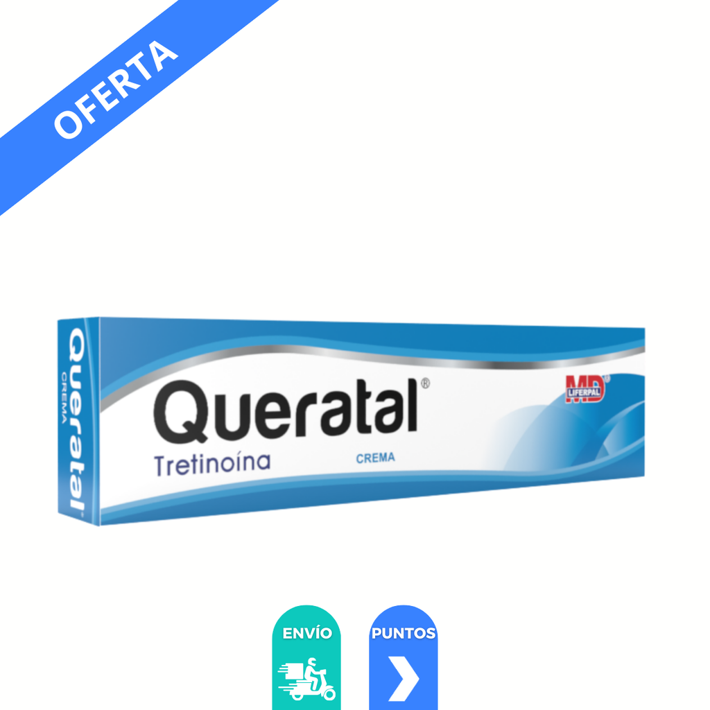TRETINOINA CREMA 0.05% TUBO C/20 G QUERATAL LAB MD LIFERPAL