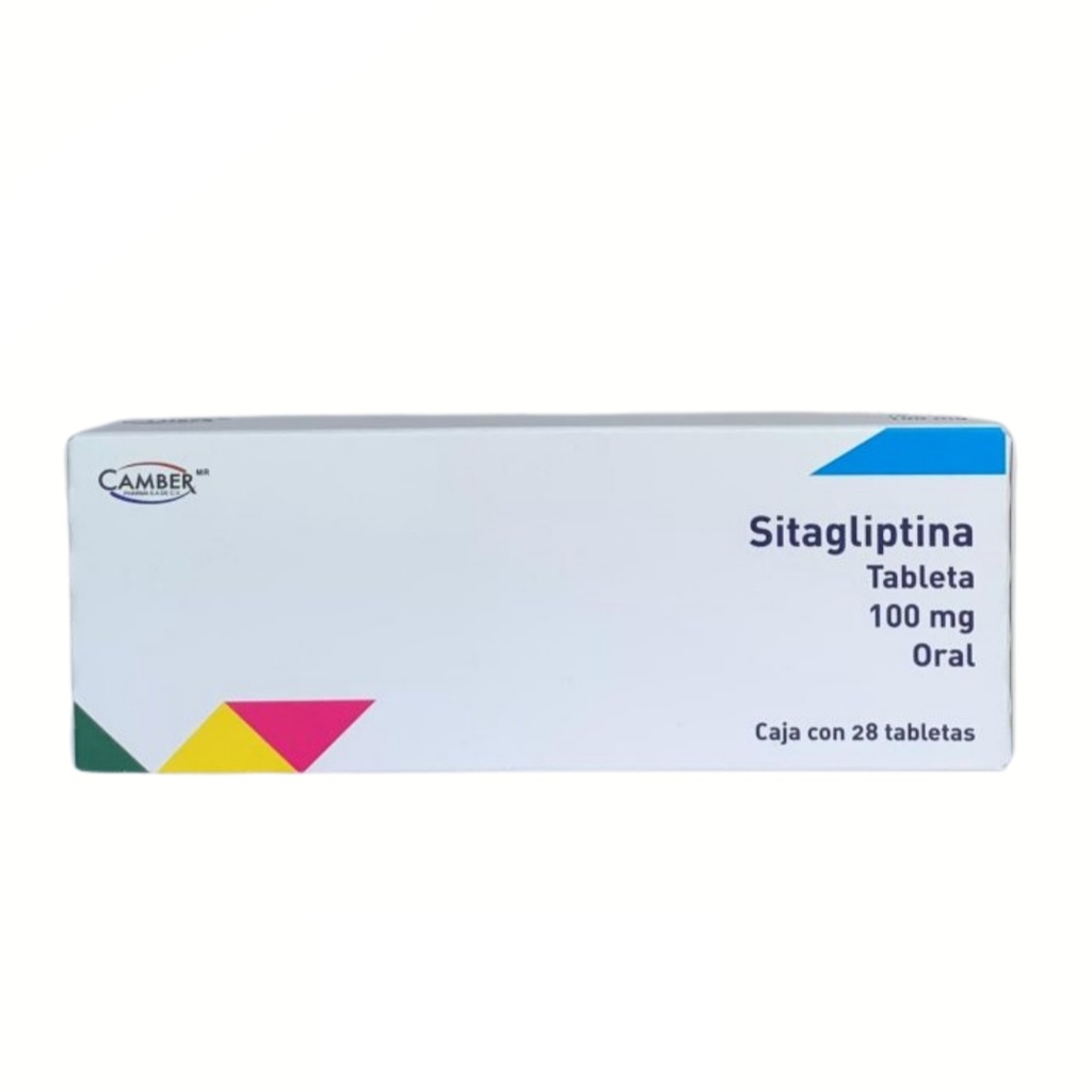 [4177] SITAGLIPTINA 100 MG C/28 TAB LAB CAMBER