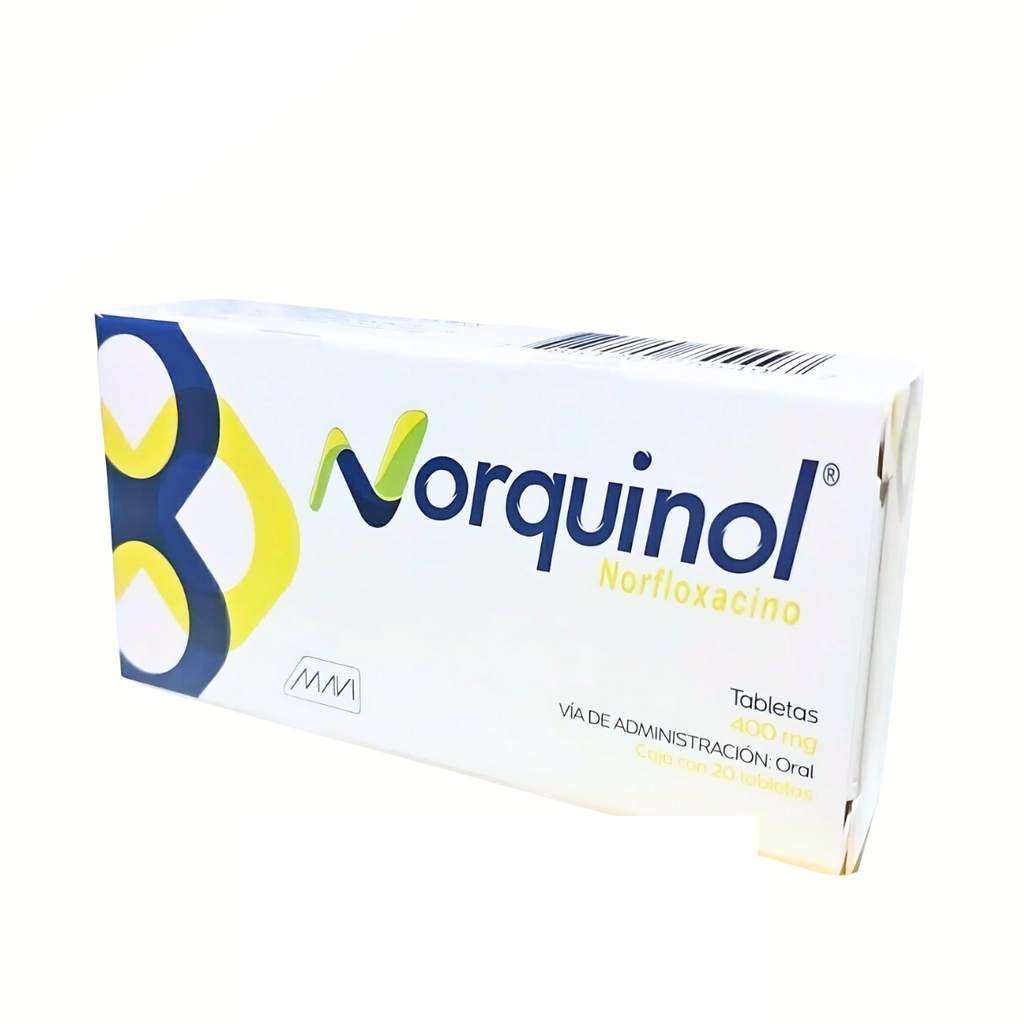 NORFLOXACINO 400 MG C/20 TAB NORQUINOL LAB MAVI