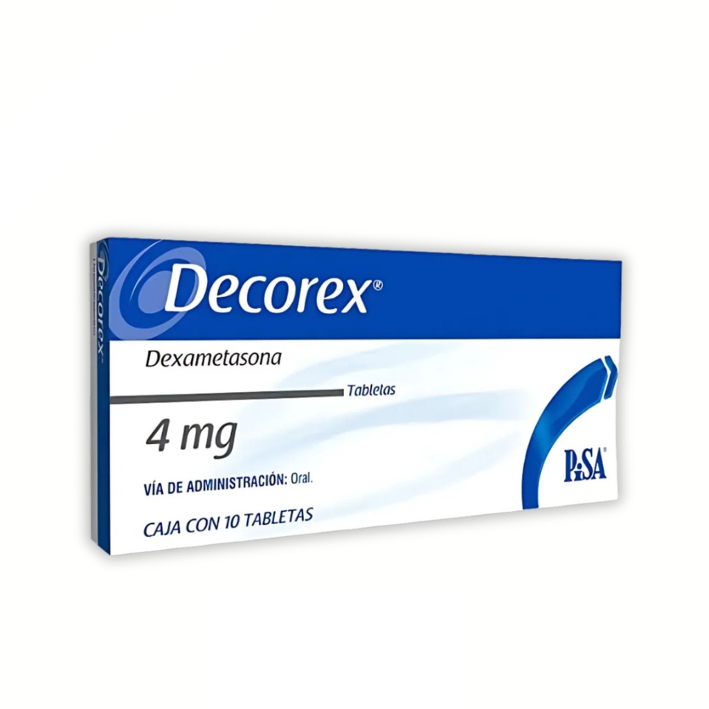 DEXAMETASONA 4 MG C/10 TAB DECOREX LAB PISA