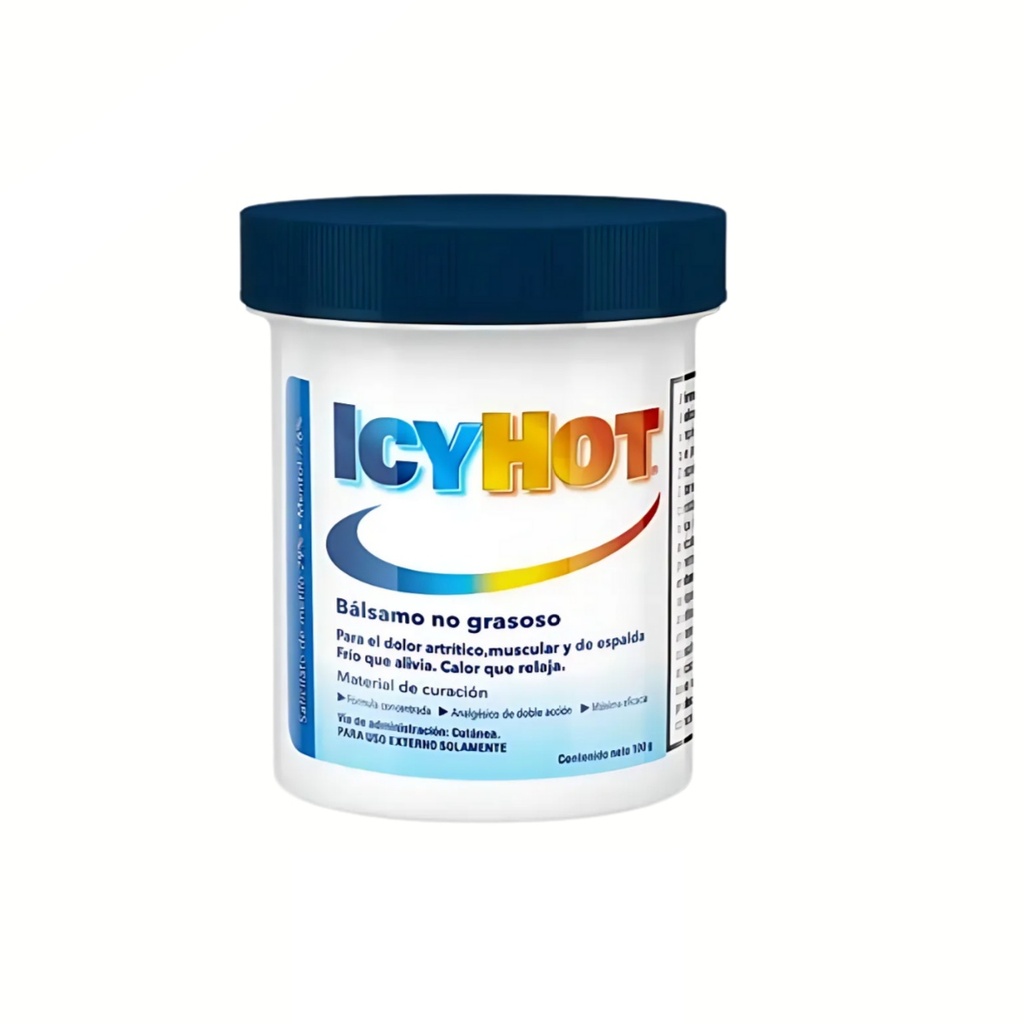 ICY HOT BALSAMO ANALGESICO 29/7.6 % FCO C/100 G SALICILATO DE METILO MENTOL