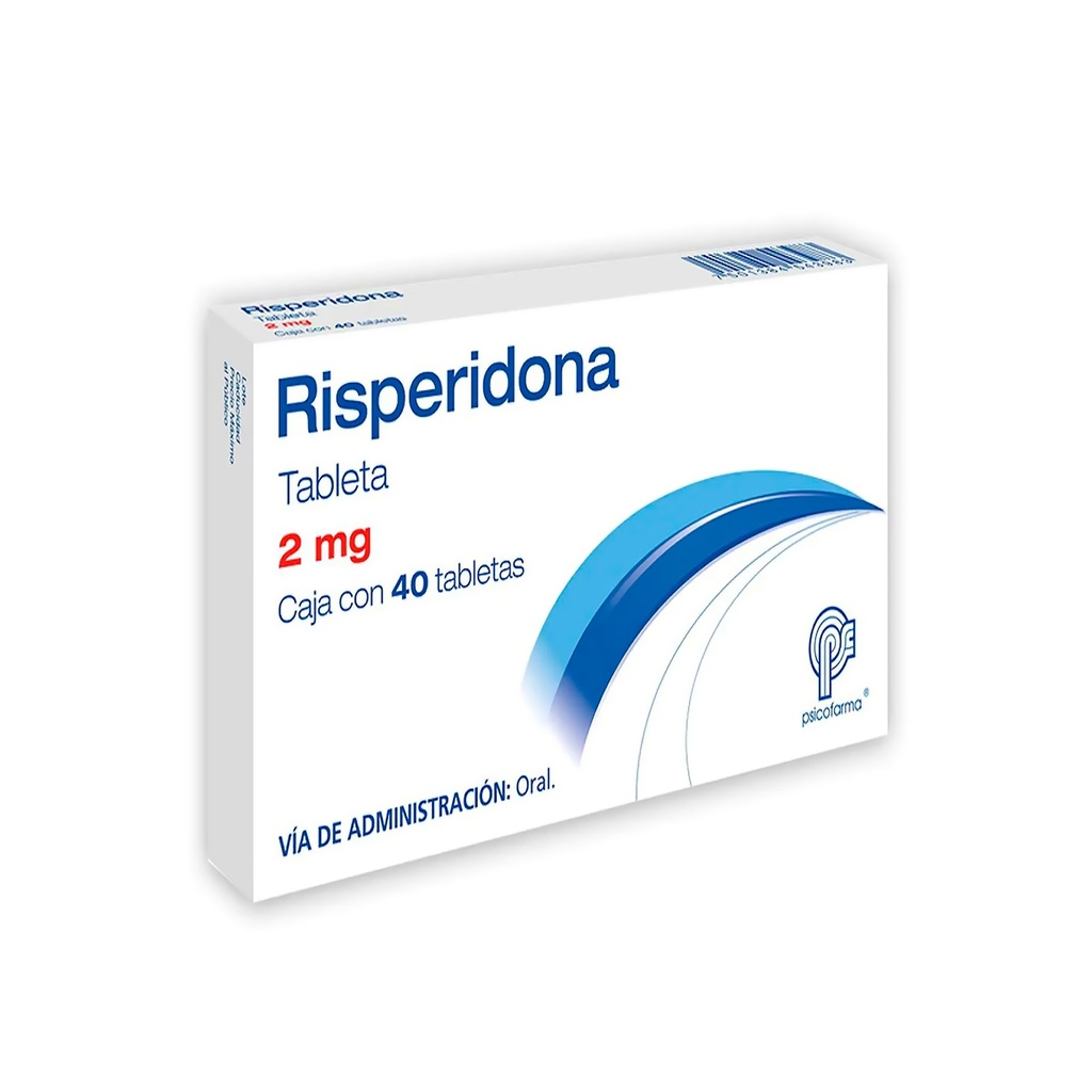RISPERIDONA 2 MG C/40 TAB LAB PSICOFARMA