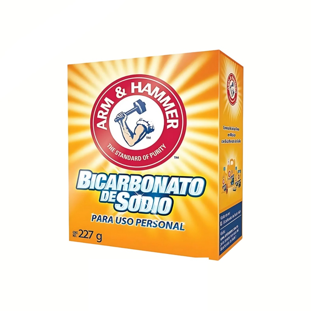 [4251] BICARBONATO DE SODIO PARA USO PERSONAL 227 G ARM & HAMMER