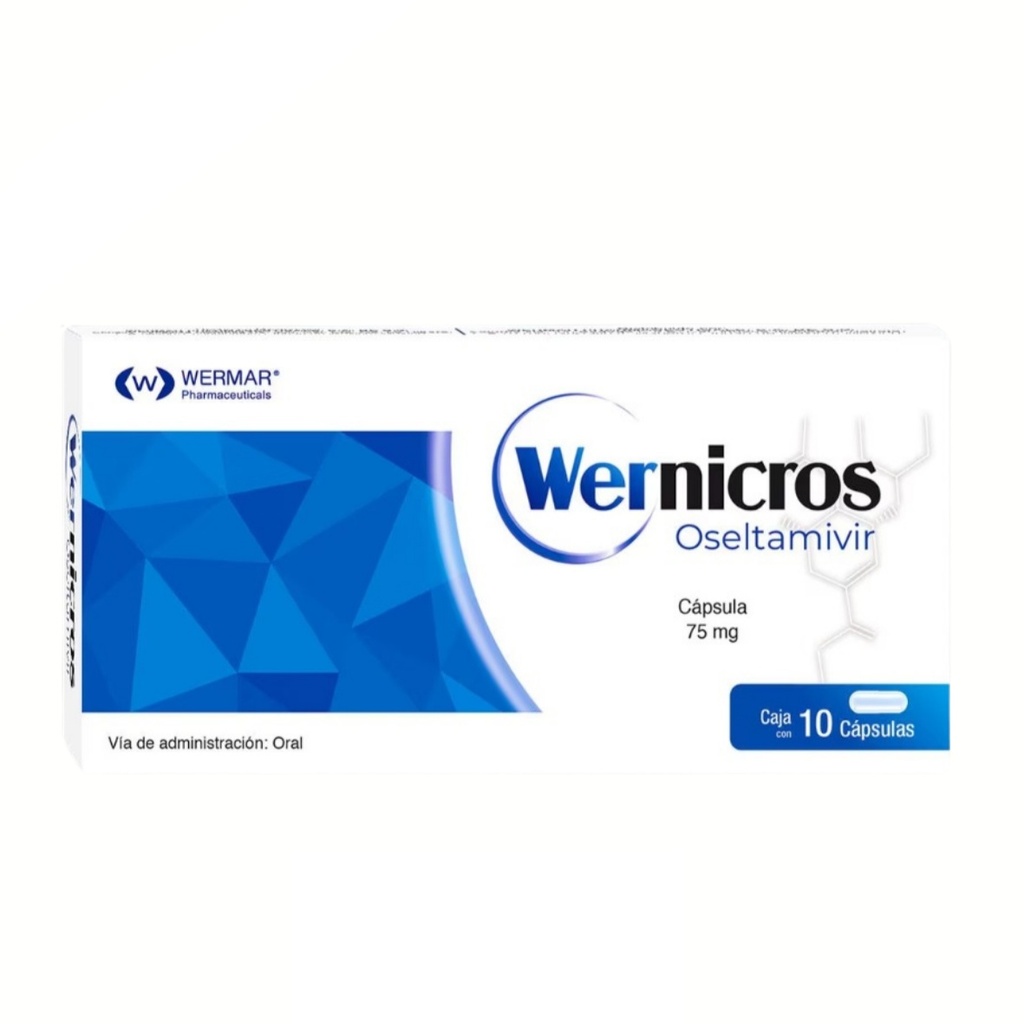 OSELTAMIVIR 75 MG C/10 CAP WERNICROS LAB WERMAR