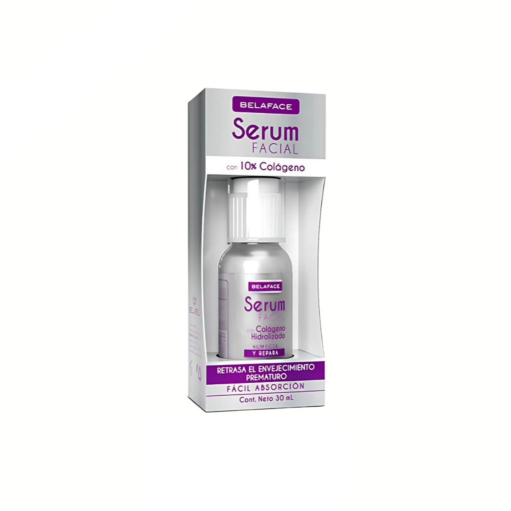 COLAGENO HIDROLIZADO 10% SERUM FACIAL 30 ML BELAFACE
