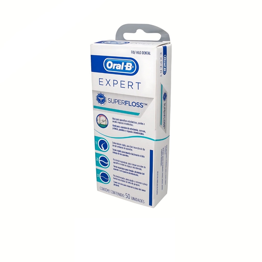 ORAL-B HILO DENTAL C/50 PZAS EXPERT SUPERFLOSS P&G