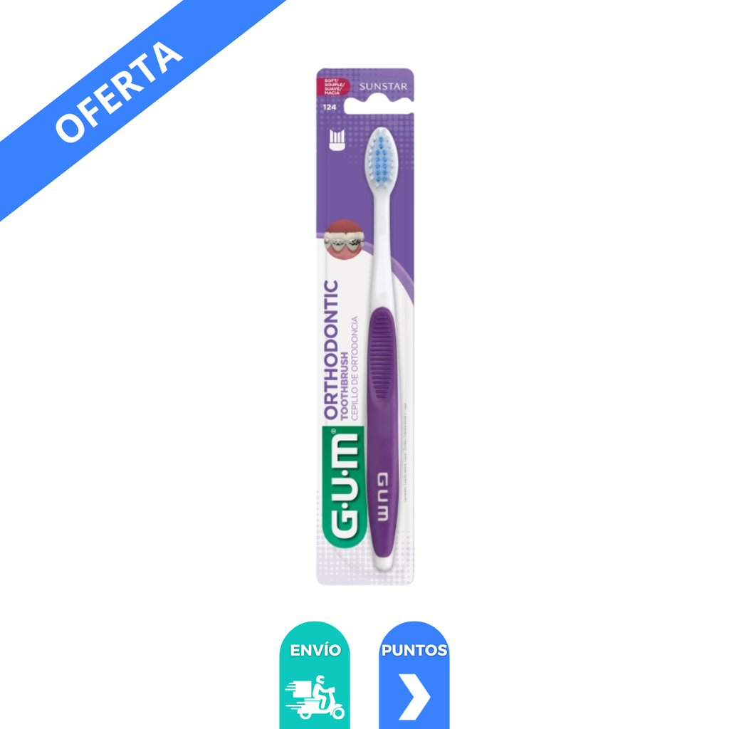 CEPILLO DENTAL DE ORTODONCIA GUM SUNSTAR
