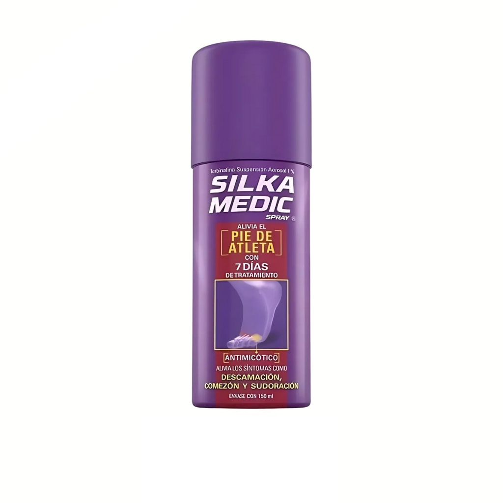 [4300] SILKAMEDIC SPRAY C/150 ML TERBINAFINA 1% LAB GENOMMA