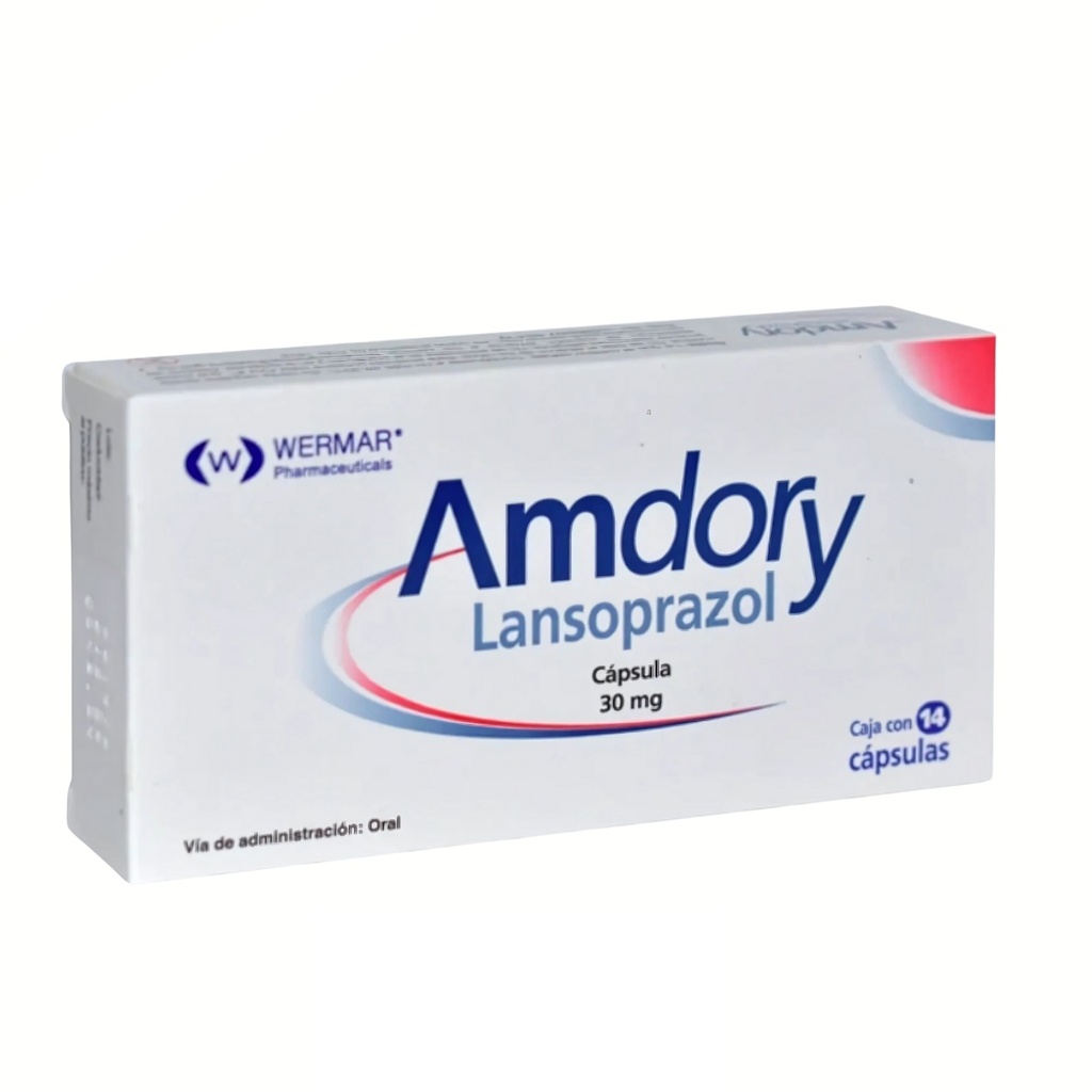 LANSOPRAZOL 30 MG C/14 CAP AMDORY LAB WERMAR