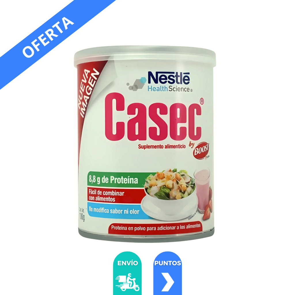 CASEC SUPLEMENTO ALIMENTICIO 8.8 G PROTEINA C/100 G POLVO NESTLE